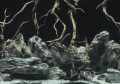 Aqua Nova Tło Dwustronne Do Akwarium Fototapeta Roots / Water L 100x50cm