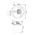 SunSun CPF-5000 FIltr Ciśnieniowy Do Oczka z UV-C 11W