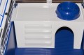 FERPLAST CASITA 80 Klatka Dla Królika, Świnki, Gryzoni 78cm Niebiesko - Biała