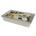 FERPLAST CAVIE 80 Klatka dla świnki, gryzoni 77x48cm jasno - szara