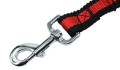 Smycz dla psa L-BUNGEE-RED,rozciągliwa 120-180cm Czerwona