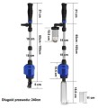 Odmulacz SunSun HSX-02 Z Pompką 16W Do Dna Akwarium