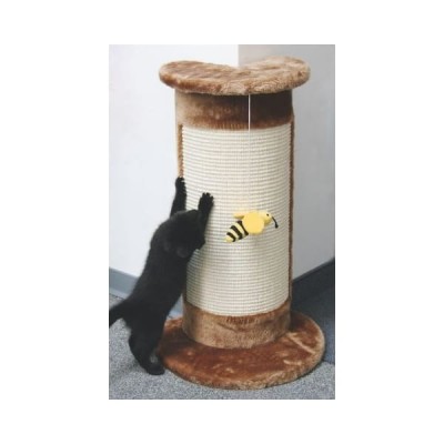 DRAPAK Narożny Dla Kota CORNER Brązowy 58cm